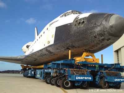 38米龐然大物咋回家&nbsp;看自行模塊化拖車